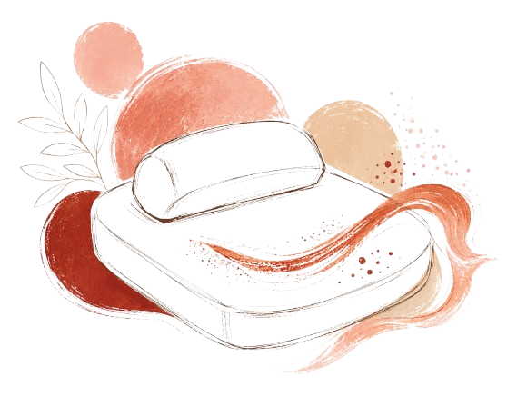 Sílwāt — illustrated brand mark of Thekua and the sil-batta